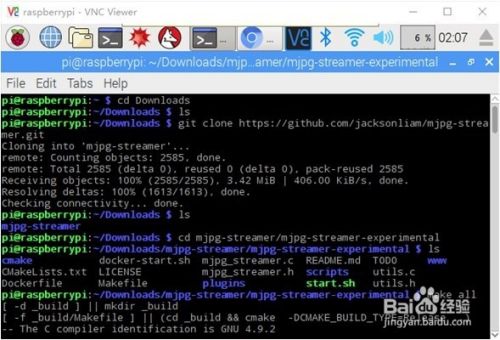 树莓派3B + Pi摄像头+mjpg-streamer